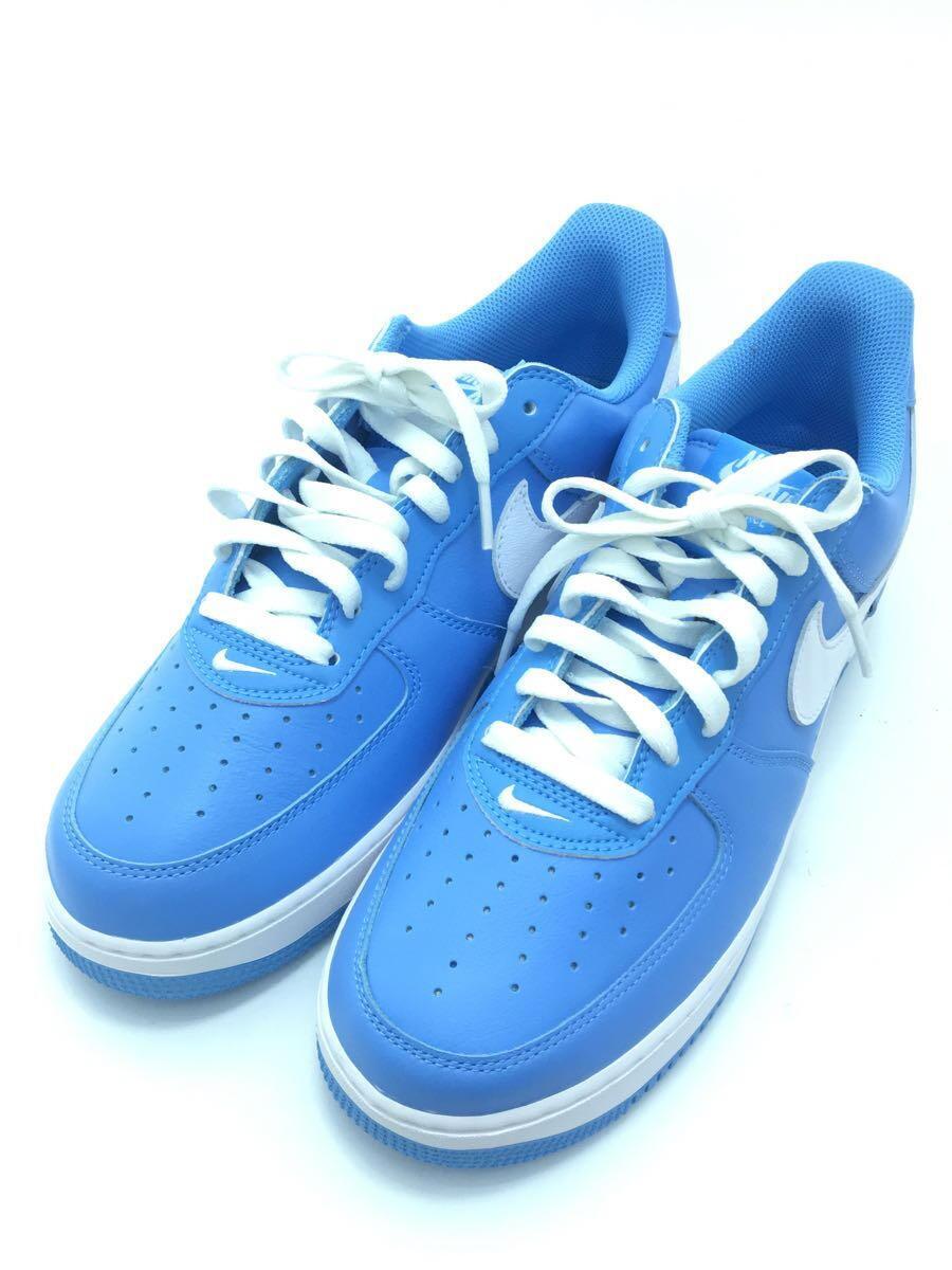 NIKE◆AIR FORCE 1 LOW RETRO_エアフォース1 ロー レトロ/28.5cm/BLU_画像2