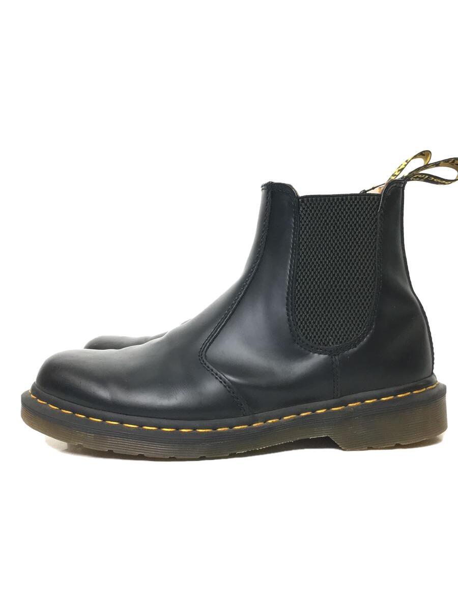 Dr.Martens◆サイドゴアブーツ/UK8/BLK_画像1