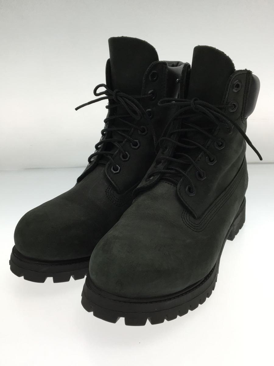 Timberland◆ブーツ/US7/ブラック/10073_画像2