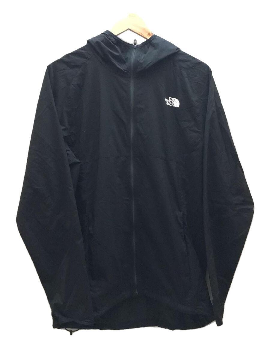 THE NORTH FACE◆ANYTIME WIND HOODIE_エニータイムウィンドフーディ/XL/ナイロン/BLK