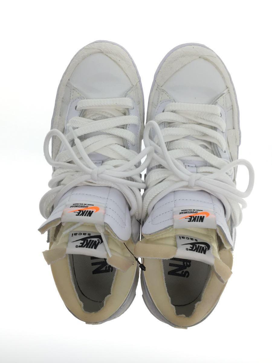 NIKE◆SACAI X BLAZER LOW_サカイ X ブレーザー ロー/26.5cm/WHT_画像3