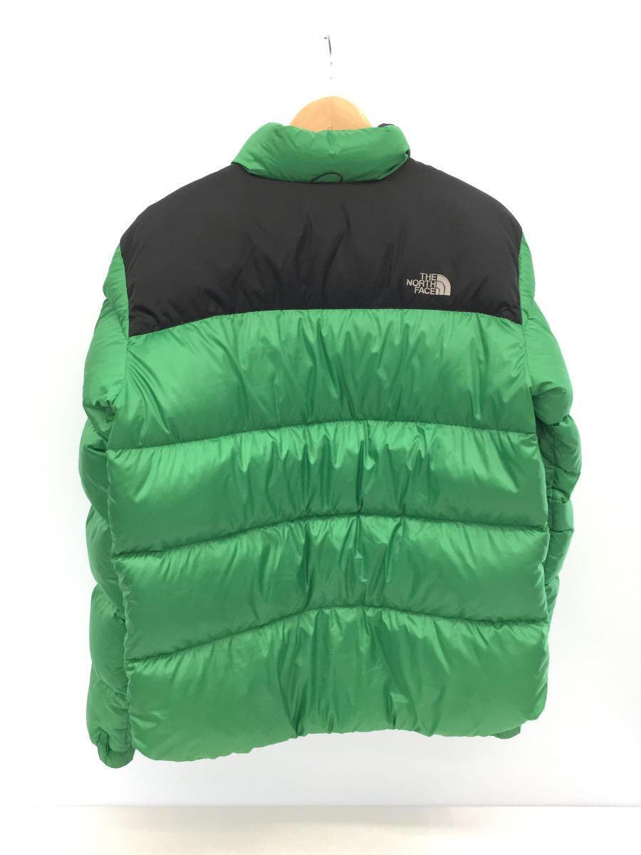 THE NORTH FACE◆NUPTSE 3 JACKET/L/ポリエステル/GRN/無地_画像2