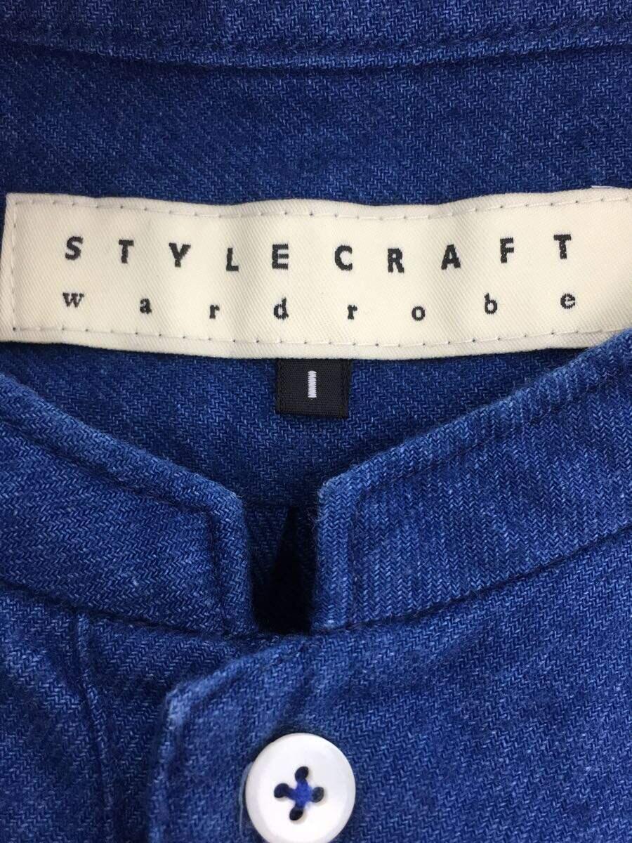 style craft wardrobe /プルオーバーシャツ/1/コットン/BLU_画像3