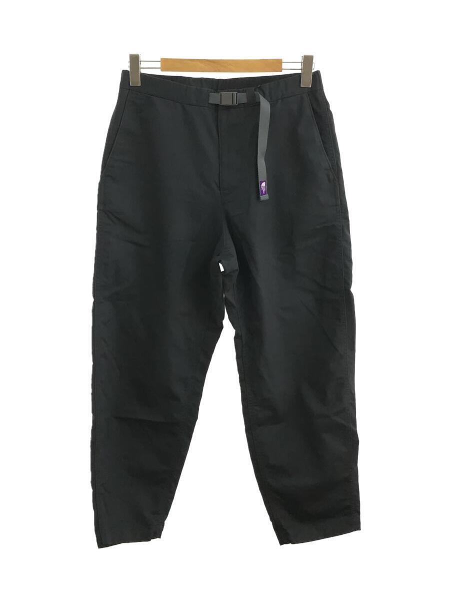 THE NORTH FACE PURPLE LABEL◆STRETCH TWILL WIDE PANTS_ストレッチツイルワイドテーパードパンツ/32/-/GRY