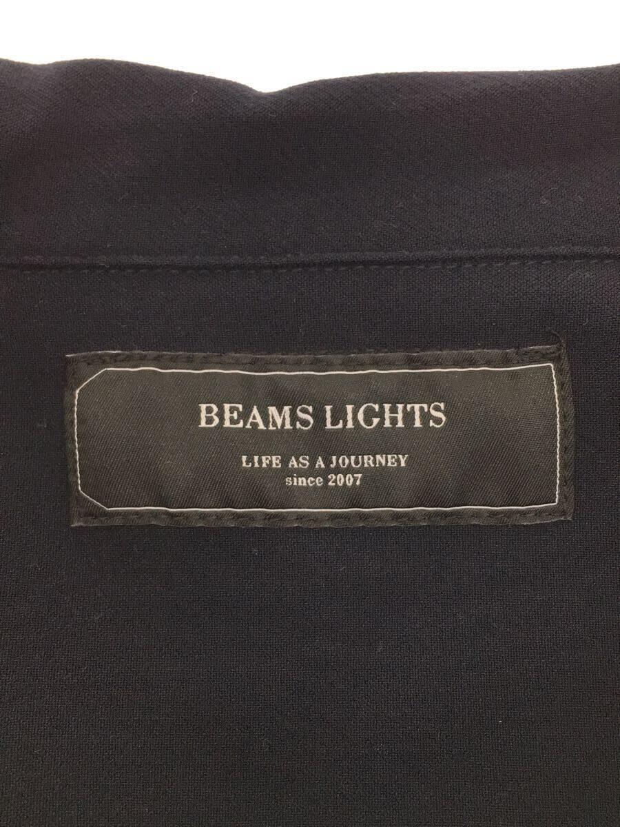 BEAMS Lights◆テーラードジャケット/S/ポリエステル/NVY/無地/51-11-0605-819_画像3