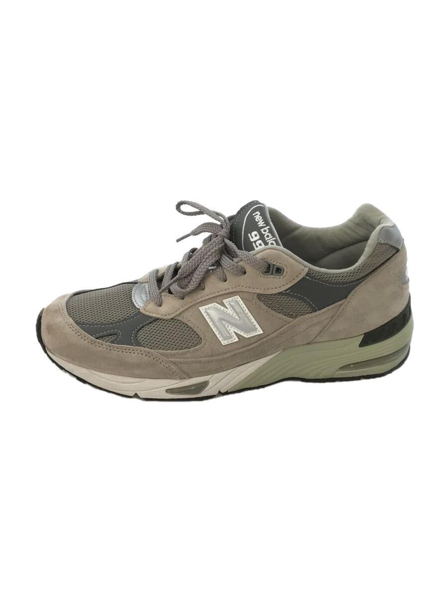 NEW BALANCE◆M991/グレー/Made in ENG/US9.5/GRY/スウェード_画像1