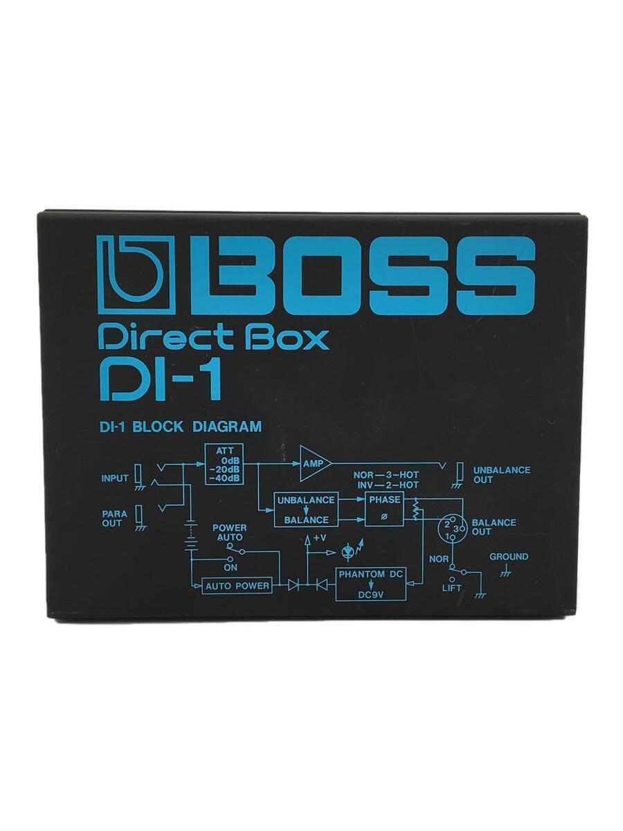 BOSS* музыкальные инструменты периферийные устройства прочее DI-1 Direct BOX