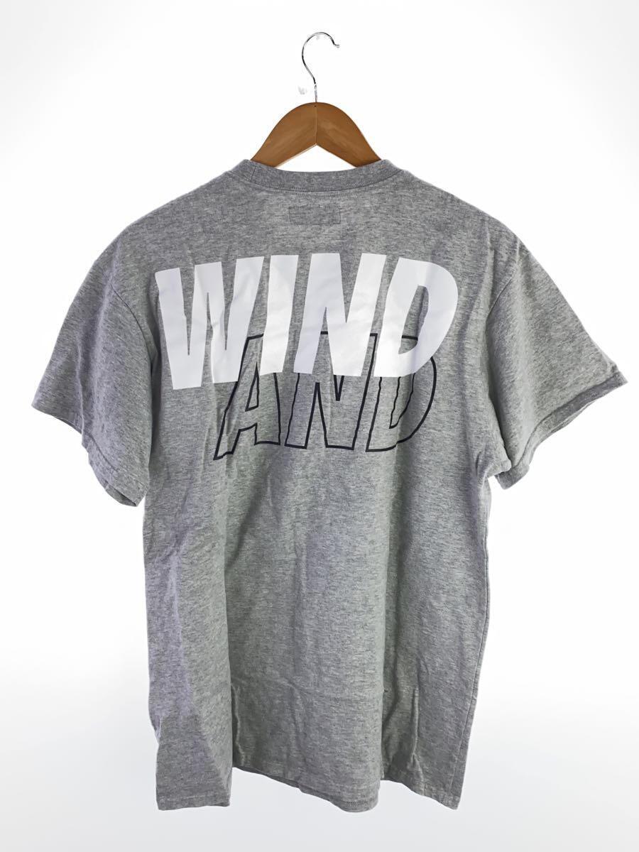 WIND AND SEA◆Tシャツ/L/コットン/GRY/WDS-SEA-21S-01_画像2
