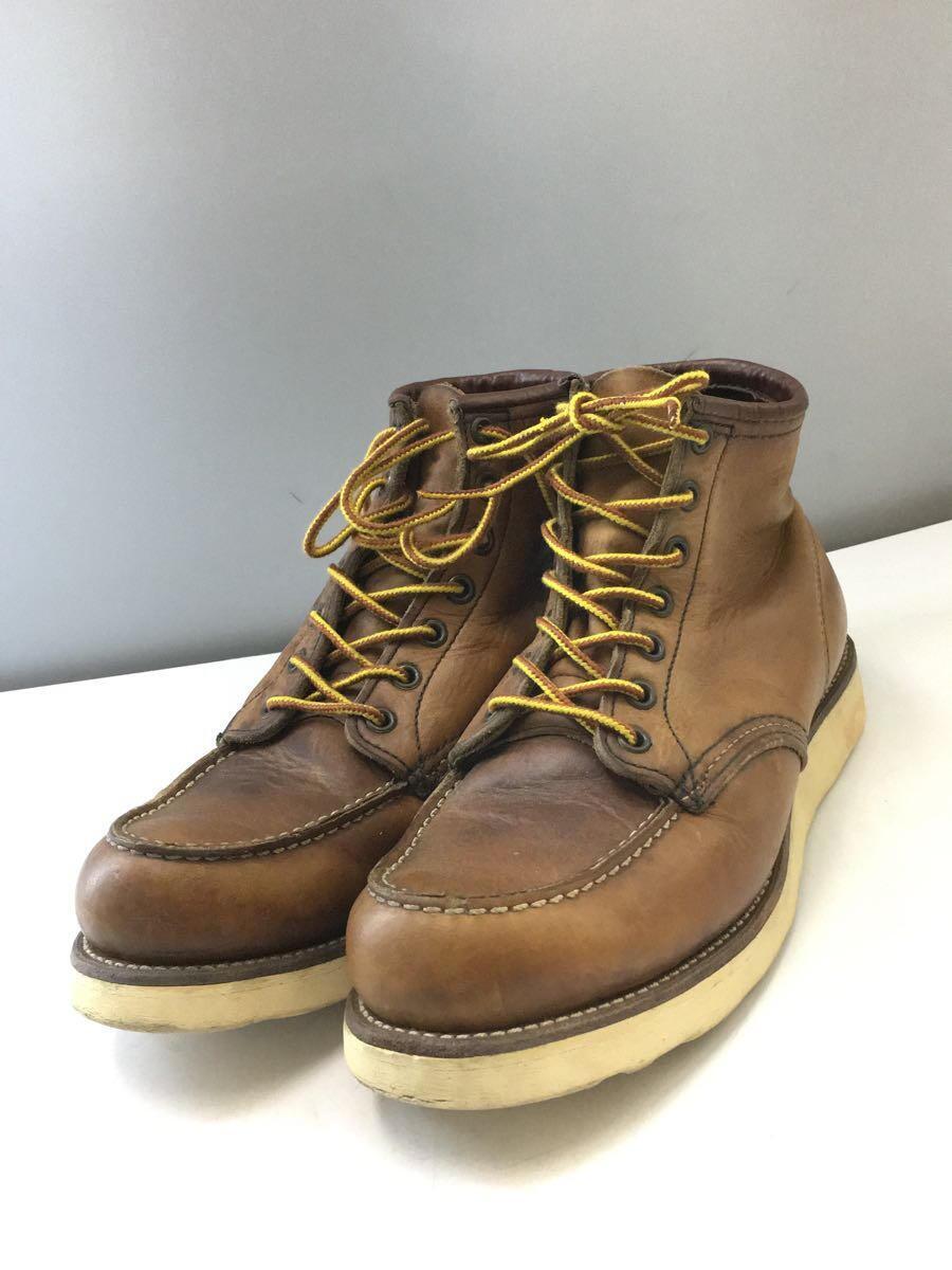 RED WING◆レースアップブーツ/US8.5/BRW/16017_画像2