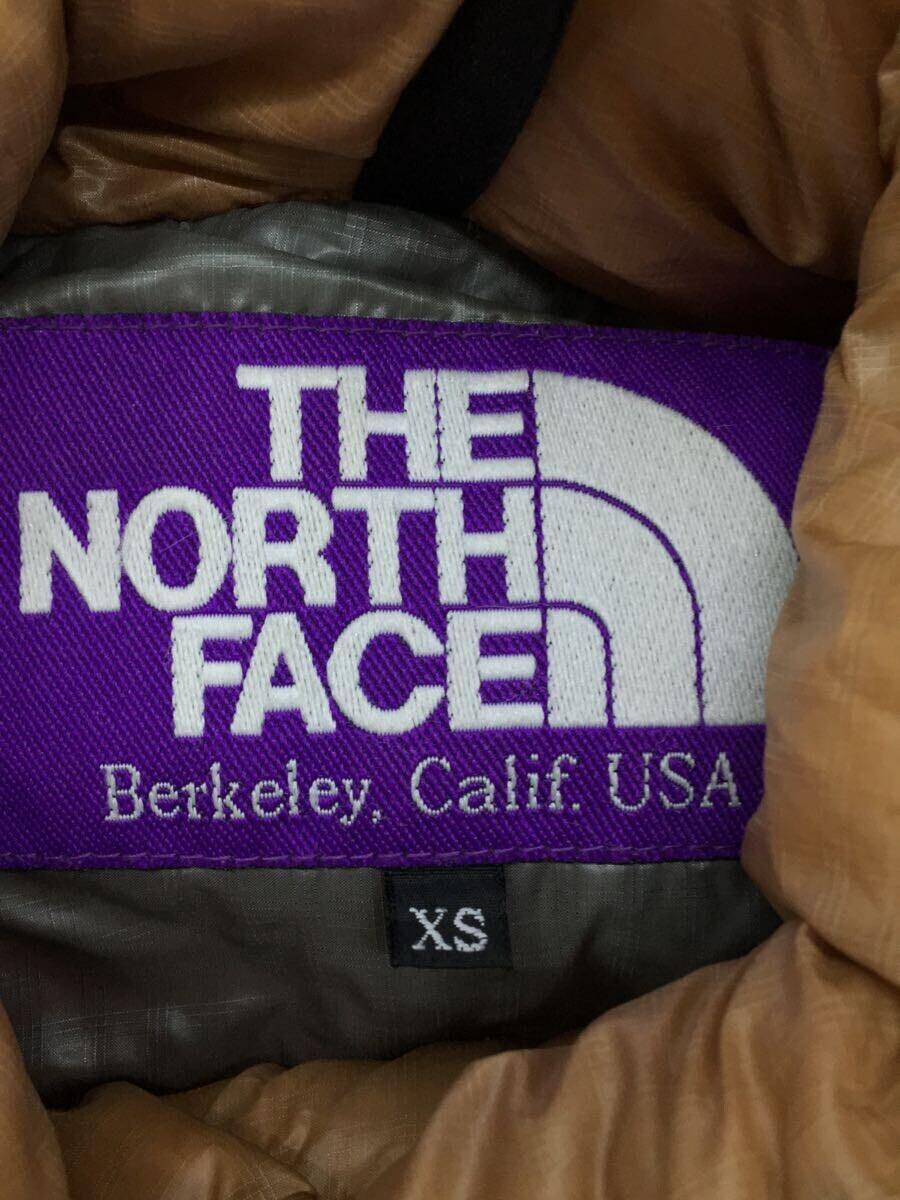 THE NORTH FACE PURPLE LABEL*HOODED SIERRA VEST/XS/ нейлон /CML/ манжеты загрязнения иметь 