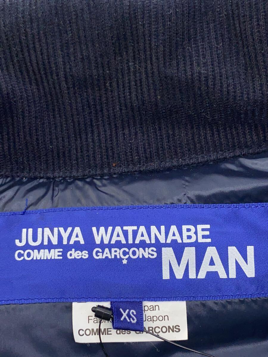 JUNYA WATANABE COMME des GARCONS MAN◆ダウンベスト/XS/ウール/チェック/WD-V012_画像3