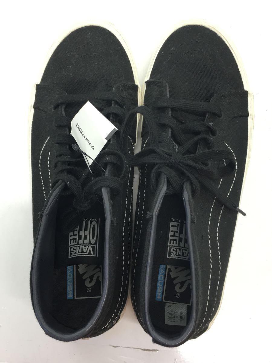 VANS◆ハイカットスニーカー/30cm/BLK/キャンバス/VN0A4UWN4VO_画像3