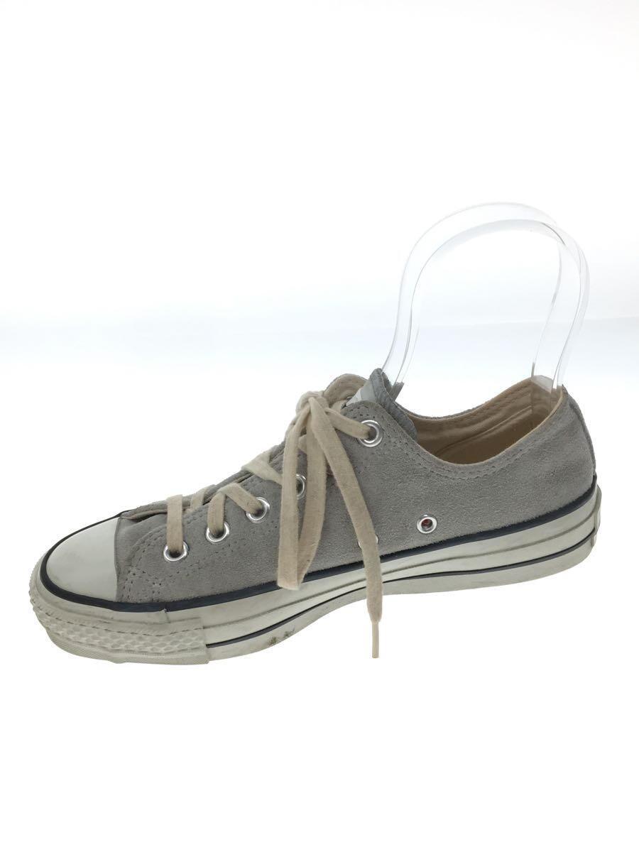 CONVERSE◆ローカットスニーカー/24.5cm/GRY/スウェード_画像8