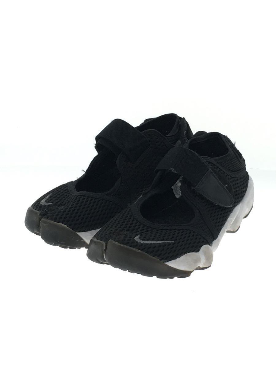 NIKE◆ローカットスニーカー/23cm/BLK/848386-001/WOMANS AIR RIFT BR/使用感有_画像2