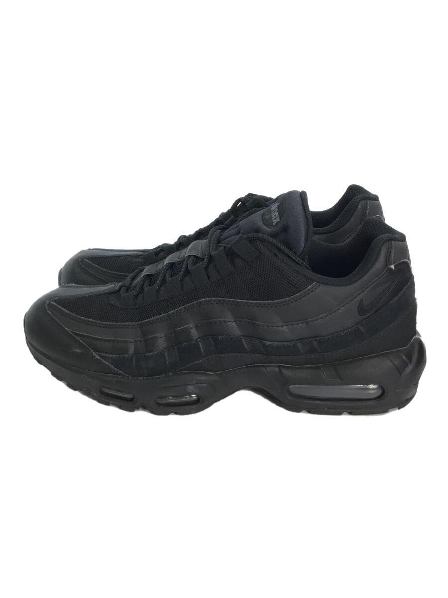 NIKE◆AIR MAX 95 ESSENTIAL/エアマックス/ローカットスニーカー/CI3705-001/28cm/BLK