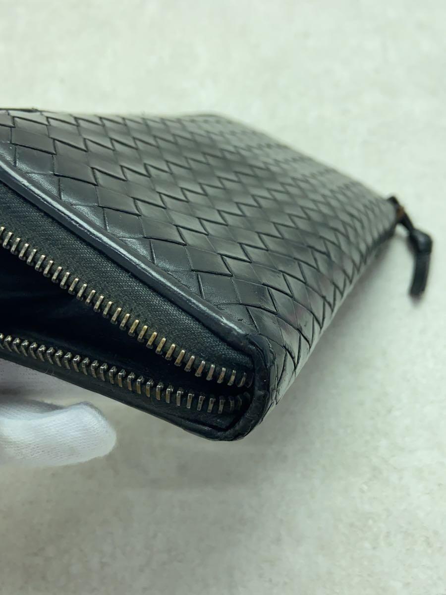 BOTTEGA VENETA◆長財布/レザー/BLK/メンズ/114076_画像7