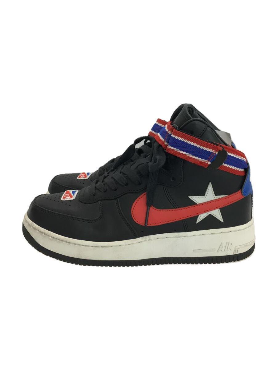 NIKE◆LAB AIR FORCE 1 HI / RT/ラボエアフォース ハイ/ブラック/AQ3366-001/25cm/B