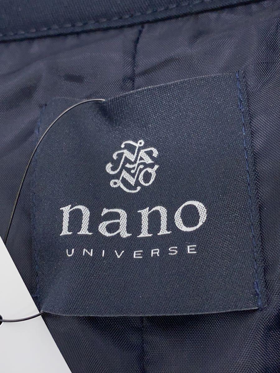 nano universe◆トレンチコート/38/コットン/NVY/673-9211002_画像3