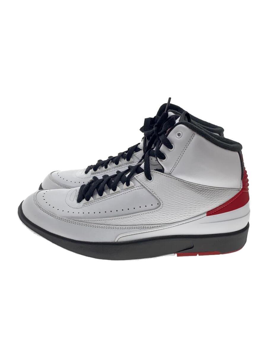 NIKE◆ハイカットスニーカー/28.5cm/WHT/DX2454-106/Air Jordan 2 OG Chicago