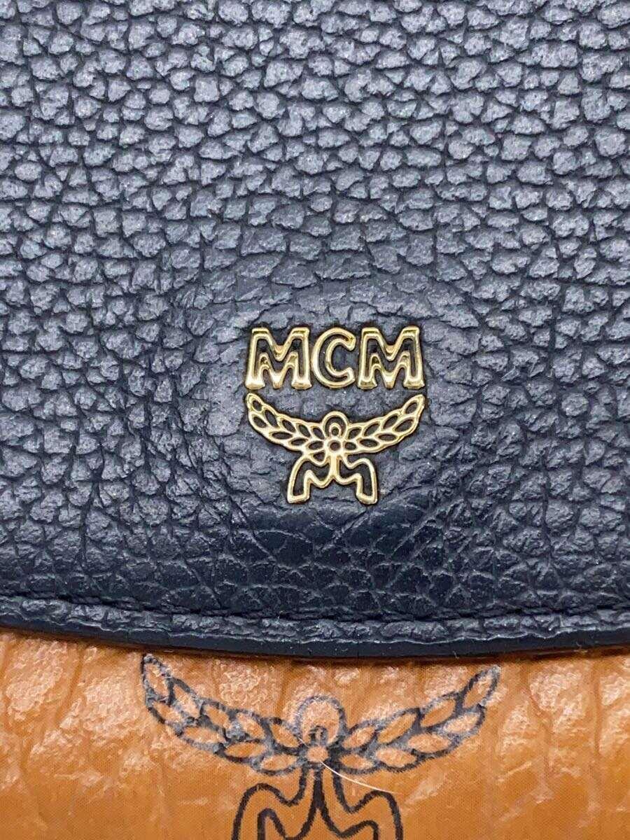 MCM◆長財布/レザー/CML/レディース/MYL8SVI13BK001_画像3