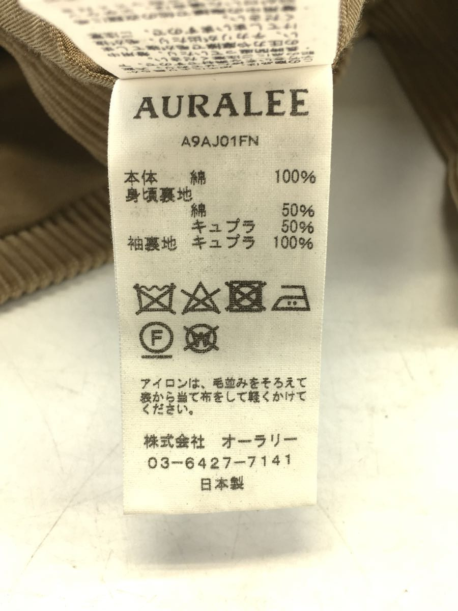 AURALEE◆WASHED CORDUROY JACKET/テーラードジャケット/5/コーデュロイ/A9AJ01FN_画像5