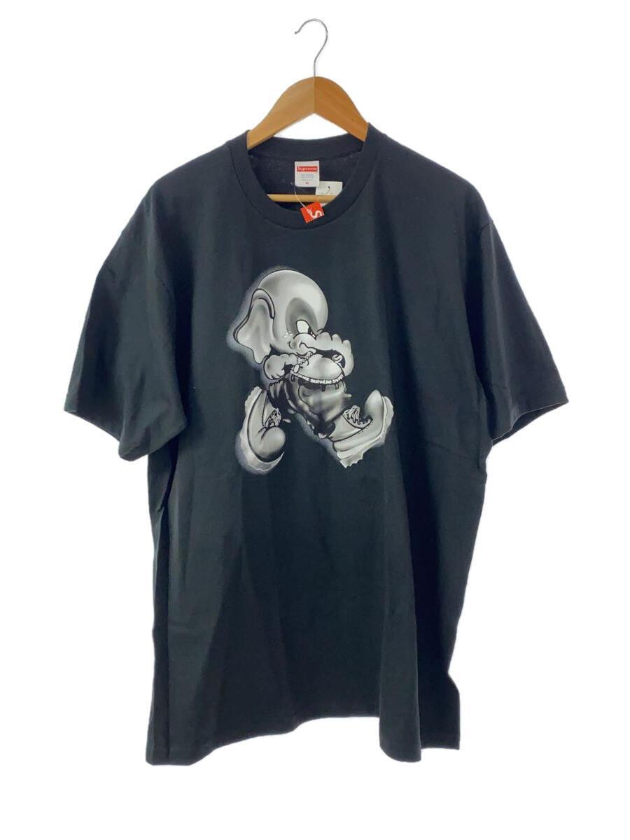 Supreme◆22AW/Elephant Tee/Tシャツ/XL/コットン/BLK