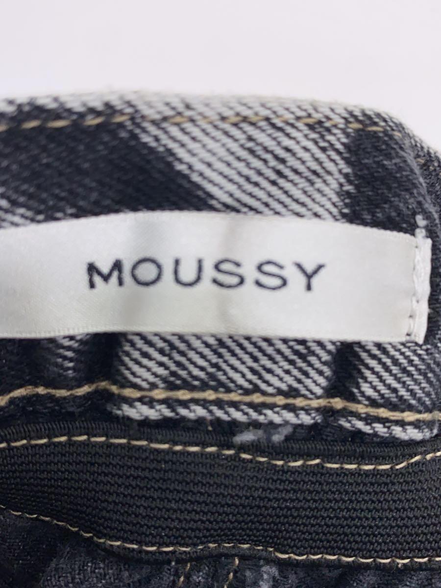 MOUSSY◆ボトム/1/コットン/GRY/無地/010CAS11-5050_画像4