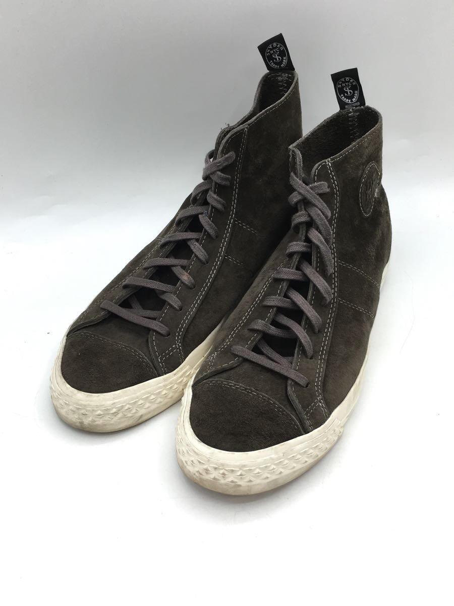 PF-FLYERS◆ハイカットスニーカー/27cm/BRW/スウェード_画像2