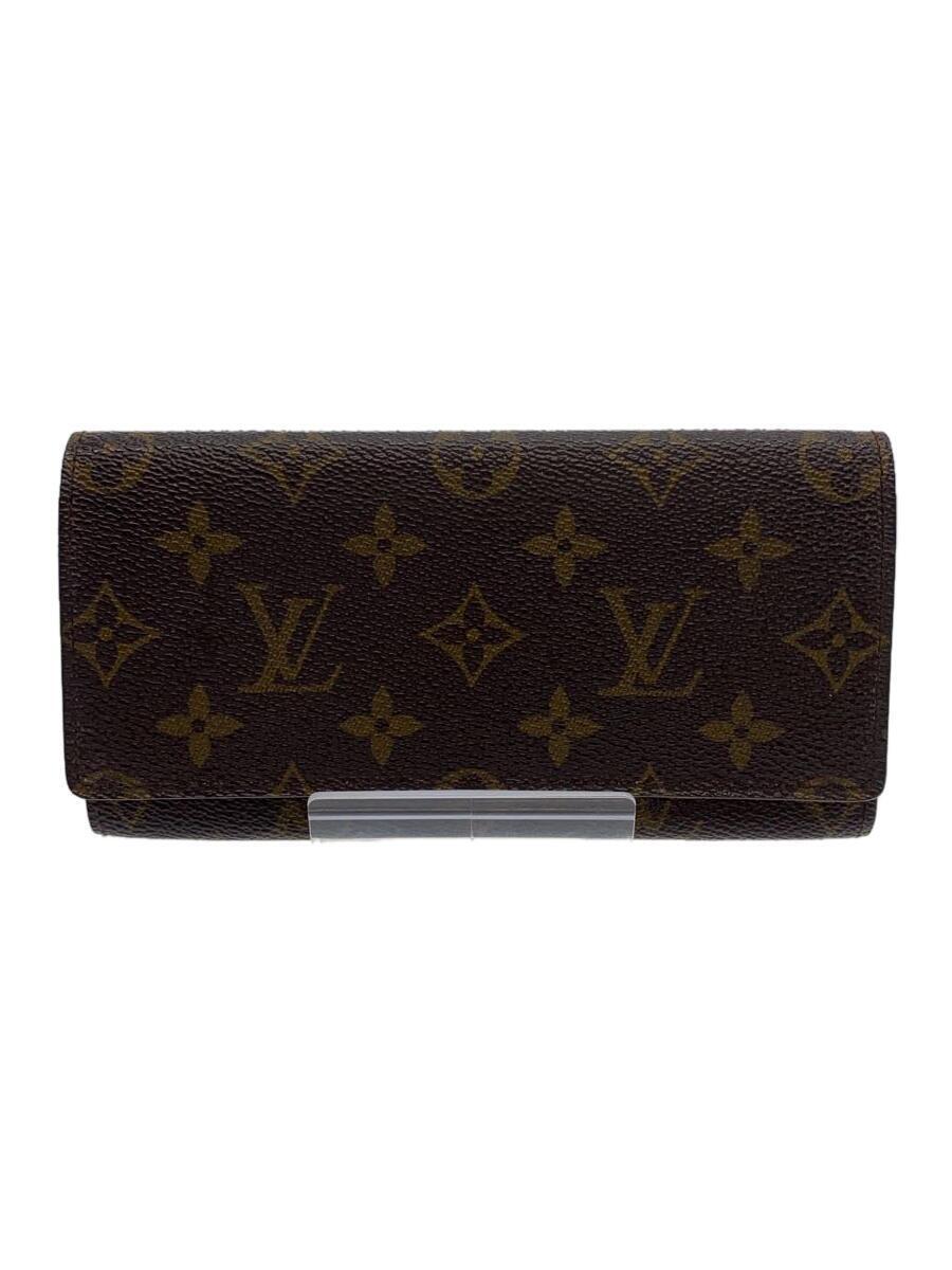 LOUIS VUITTON*poruto* иен *3karuto*kreti_ монограмма * парусина _BRW/PVC/BRW/ общий рисунок / женский 