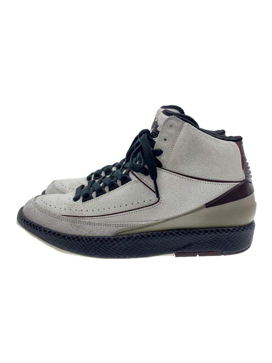 NIKE◆Jordan 2 Retro A Ma Maniere Airness/28cm/WHT/レザー/DO7216-100