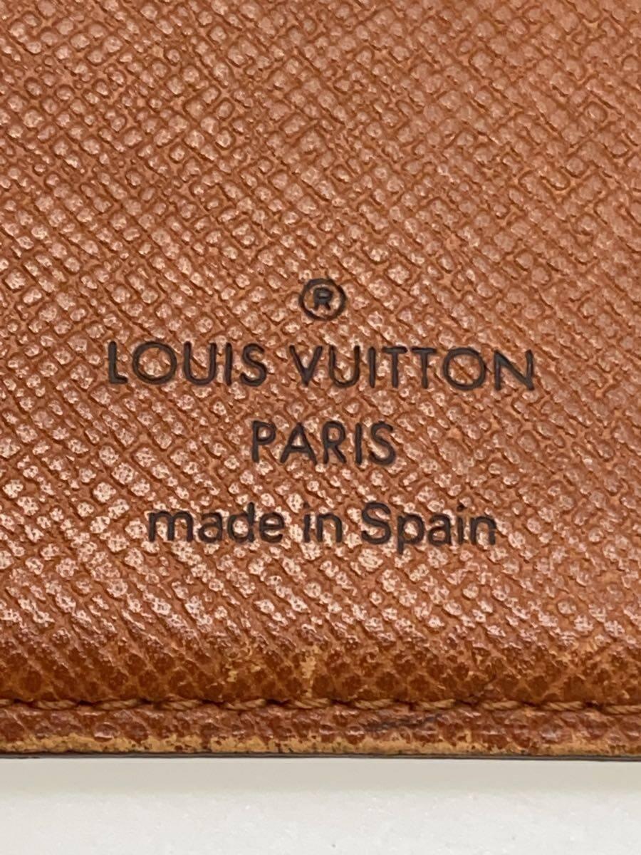 LOUIS VUITTON◆アジェンダPM_モノグラム_BRW/-/BRW/総柄/レディースの画像3