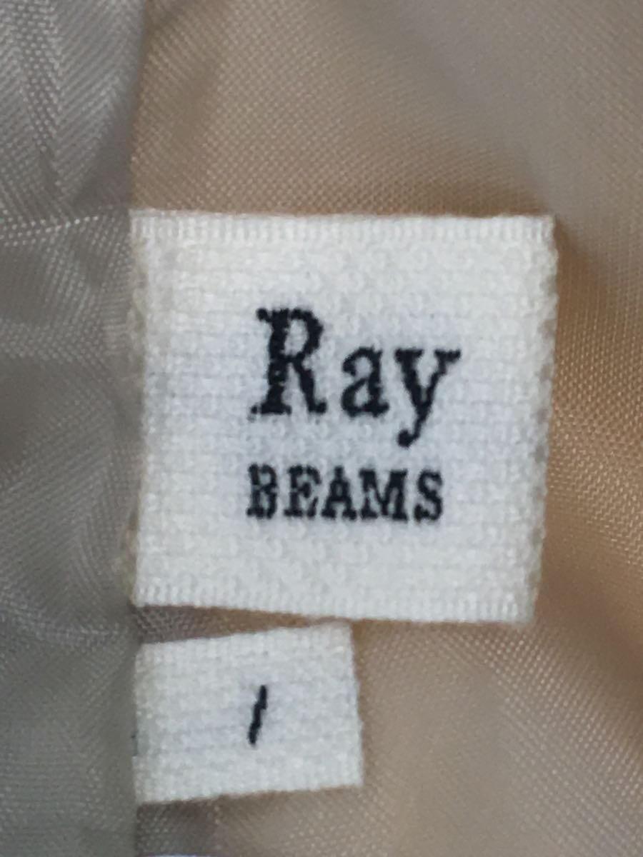 RAY BEAMS◆22AW/レースアップマーメイドスカート/1/ポリエステル/ベージュ/無地/61-27-0112-111_画像4