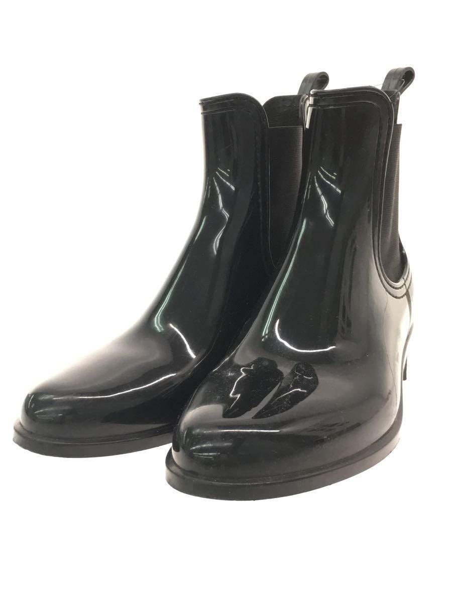 J&M DAVIDSON* rain boots /1/BLK/SHINY/141