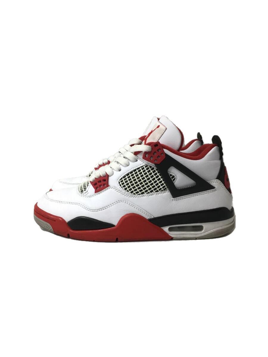 NIKE◆AIR JORDAN 4 RETRO OG_エアジョーダン 4 レトロ OG/28cm/WHT_画像2