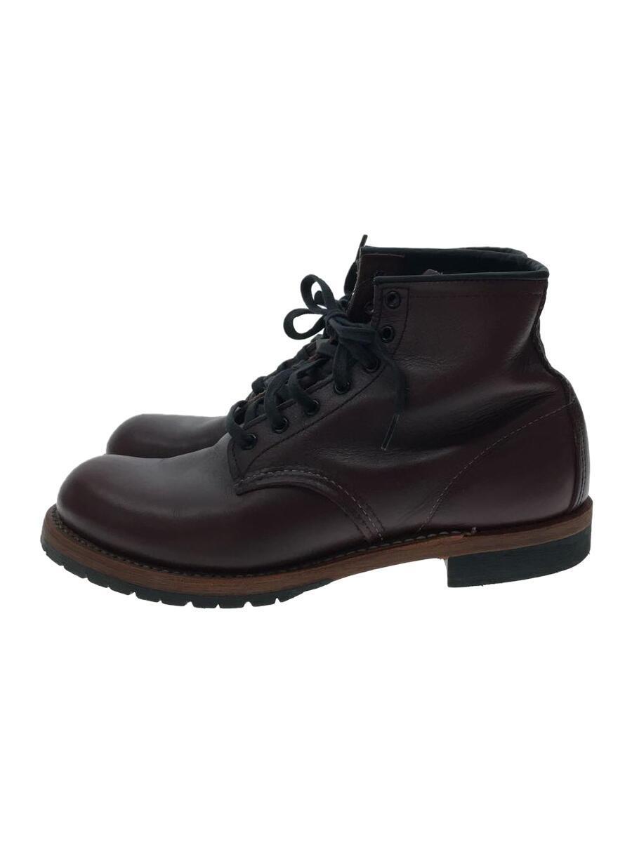 RED WING◆レースアップブーツ/US8/BRD/レザー/9011