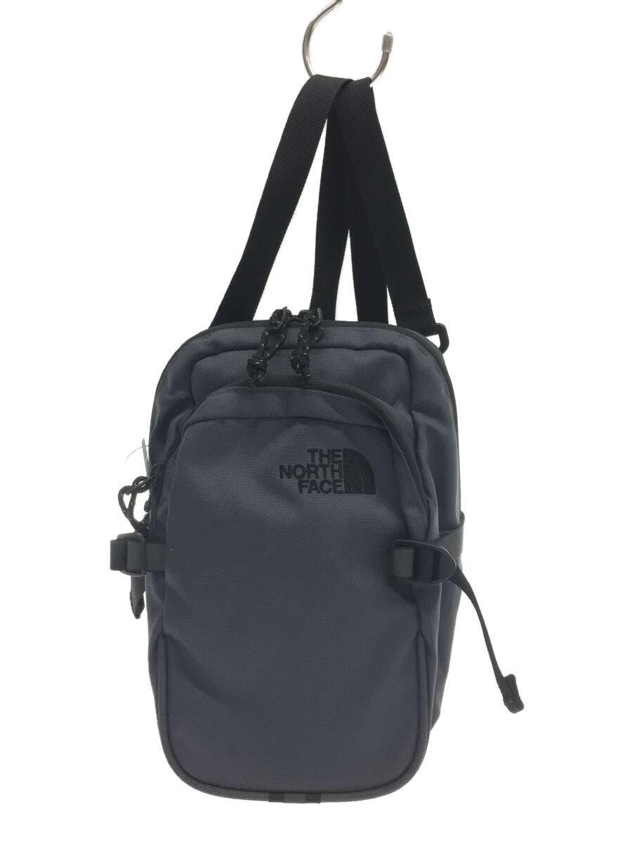 THE NORTH FACE◆Boulder Mini Shoulder/ショルダーバッグ/ナイロン/GRY/NM72252