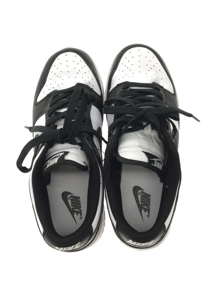 NIKE◆DUNK LOW RETRO_ダンク ロー レトロ/26cm/BLK_画像3