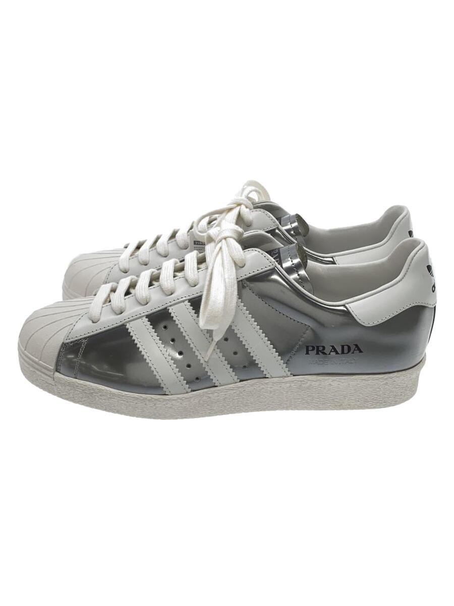 adidas◆PRADA X SUPER STAR_プラダ X スーパースター/26.5cm/SLV