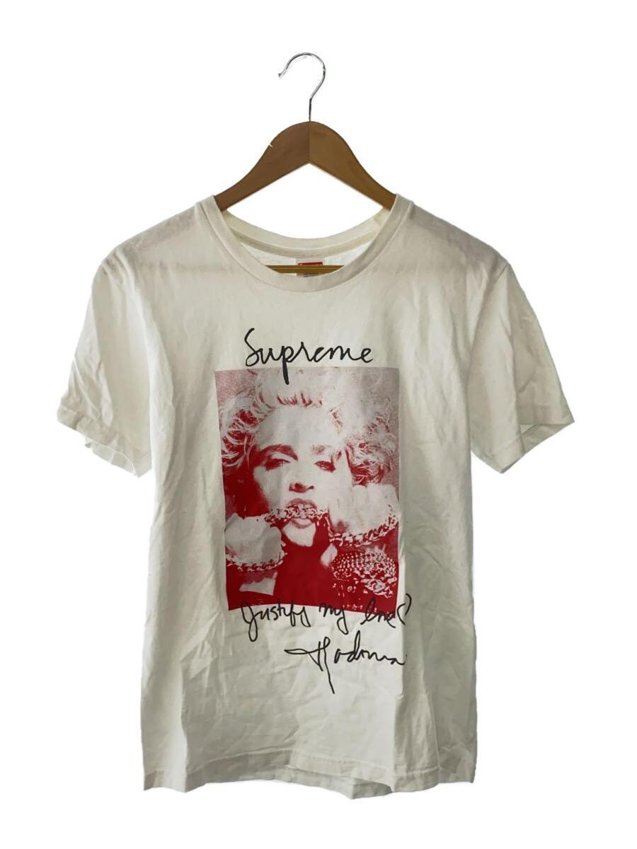 Supreme◆Tシャツ/S/コットン/WHT/Madonna Tee
