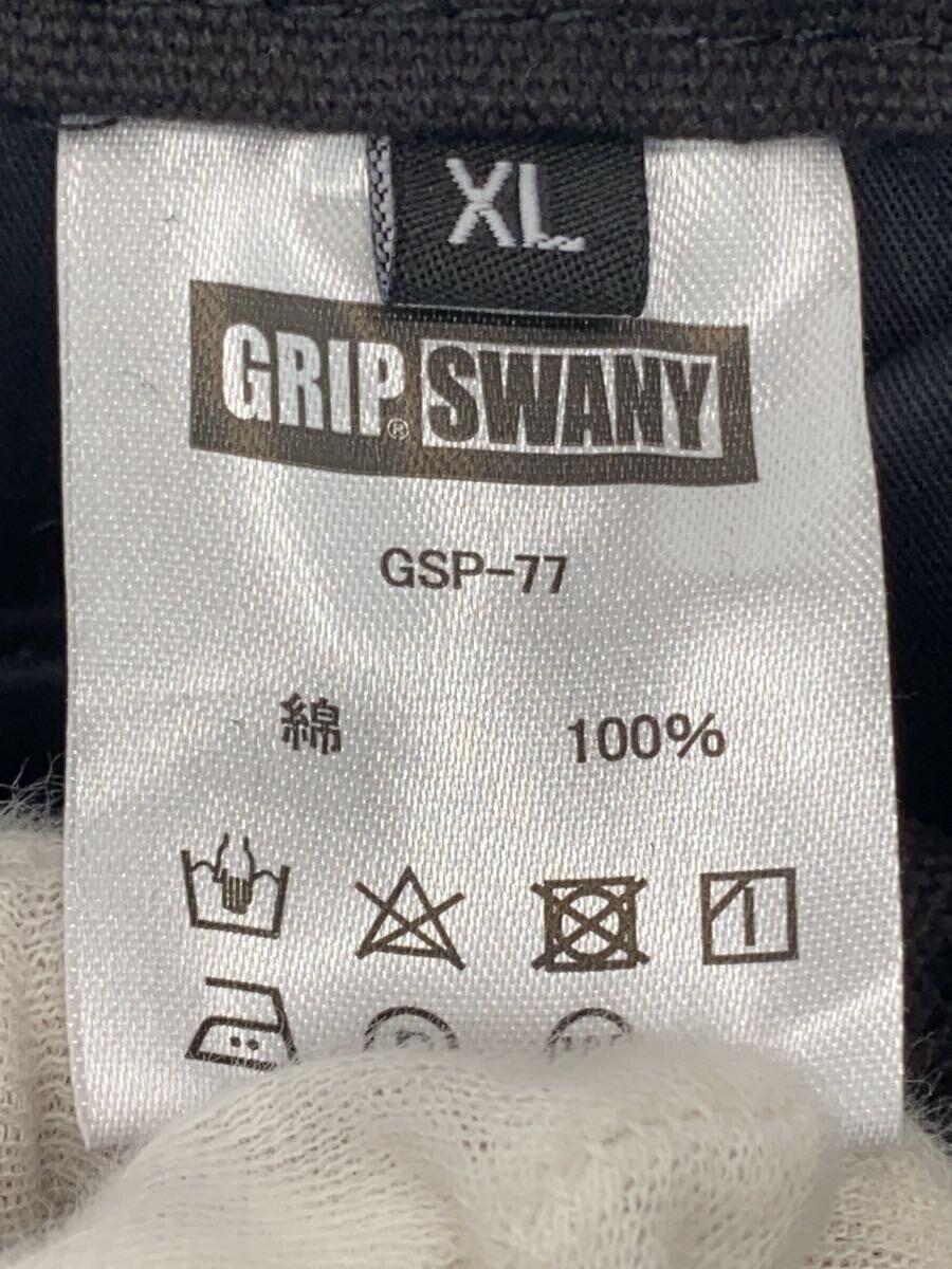 GRIP SWANY◆ボトム/XL/コットン/BLK