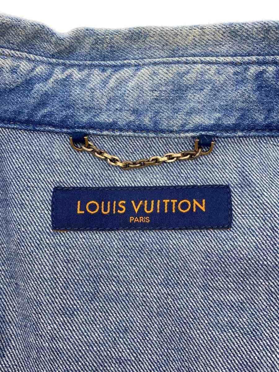 LOUIS VUITTON◆長袖シャツ/L/コットン/IDG/HNS46W_画像3