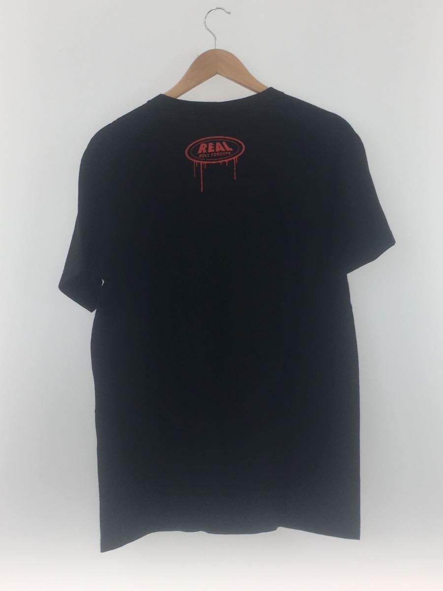 Tシャツ/M/コットン/ブラック/Real Skateboards Roll Forever T-Shirt_画像2