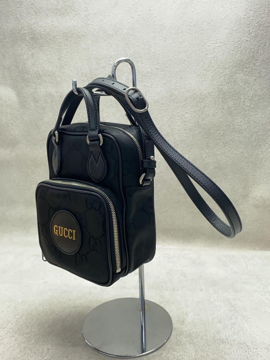 GUCCI◆ショルダーバッグ_グッチオフザグリッド/-/BLK/総柄_画像2