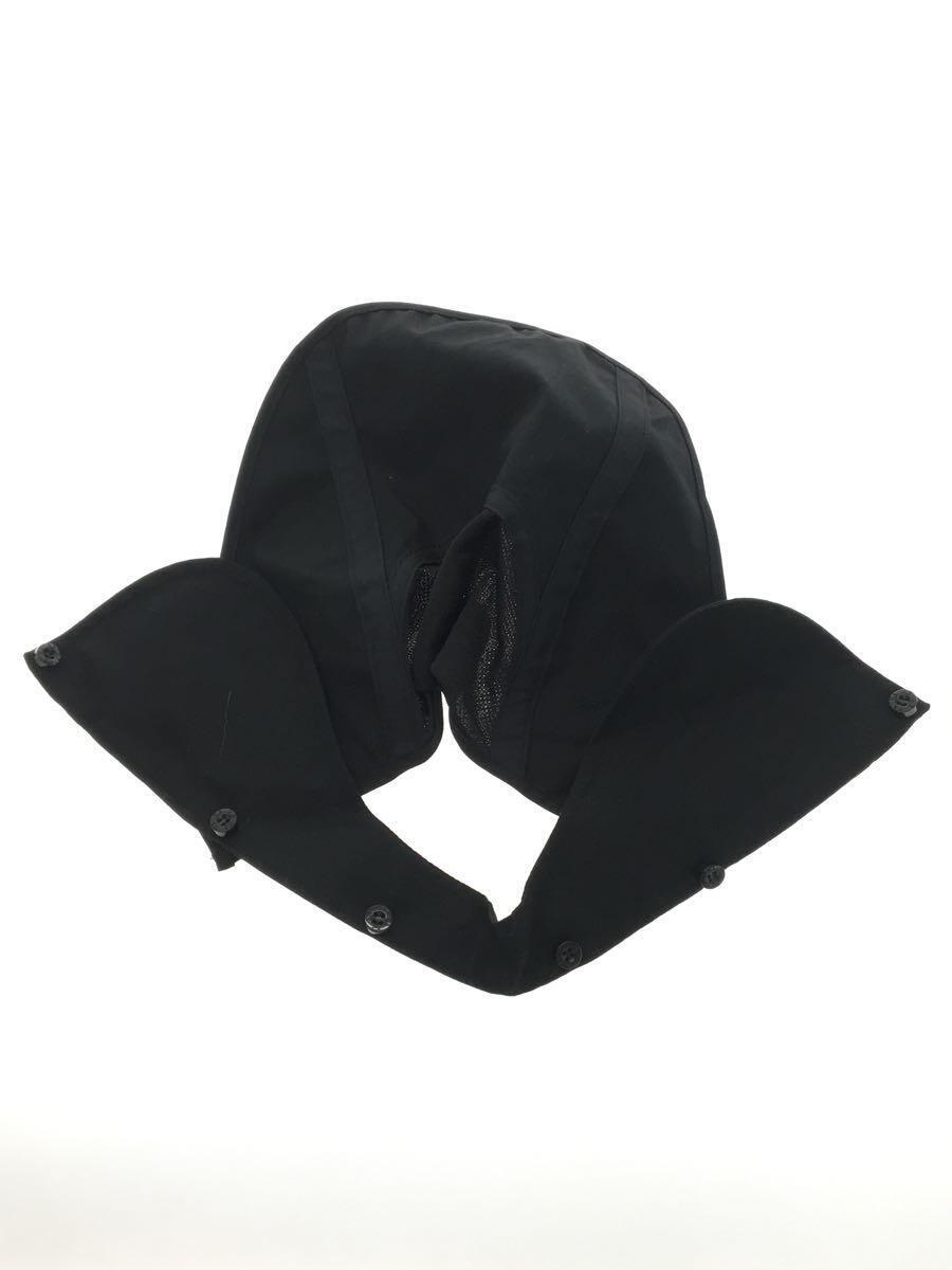 WTAPS◆FACEHUGGER HAT RIPSTOP/-/コットン/BLK/無地/メンズ/211HCDT-HT12_画像7