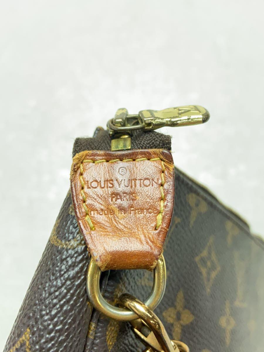 LOUIS VUITTON◆1)ポシェット・アクセソワール_モノグラム・キャンバス_BRW/PVC/BRW/モノグラム_画像5