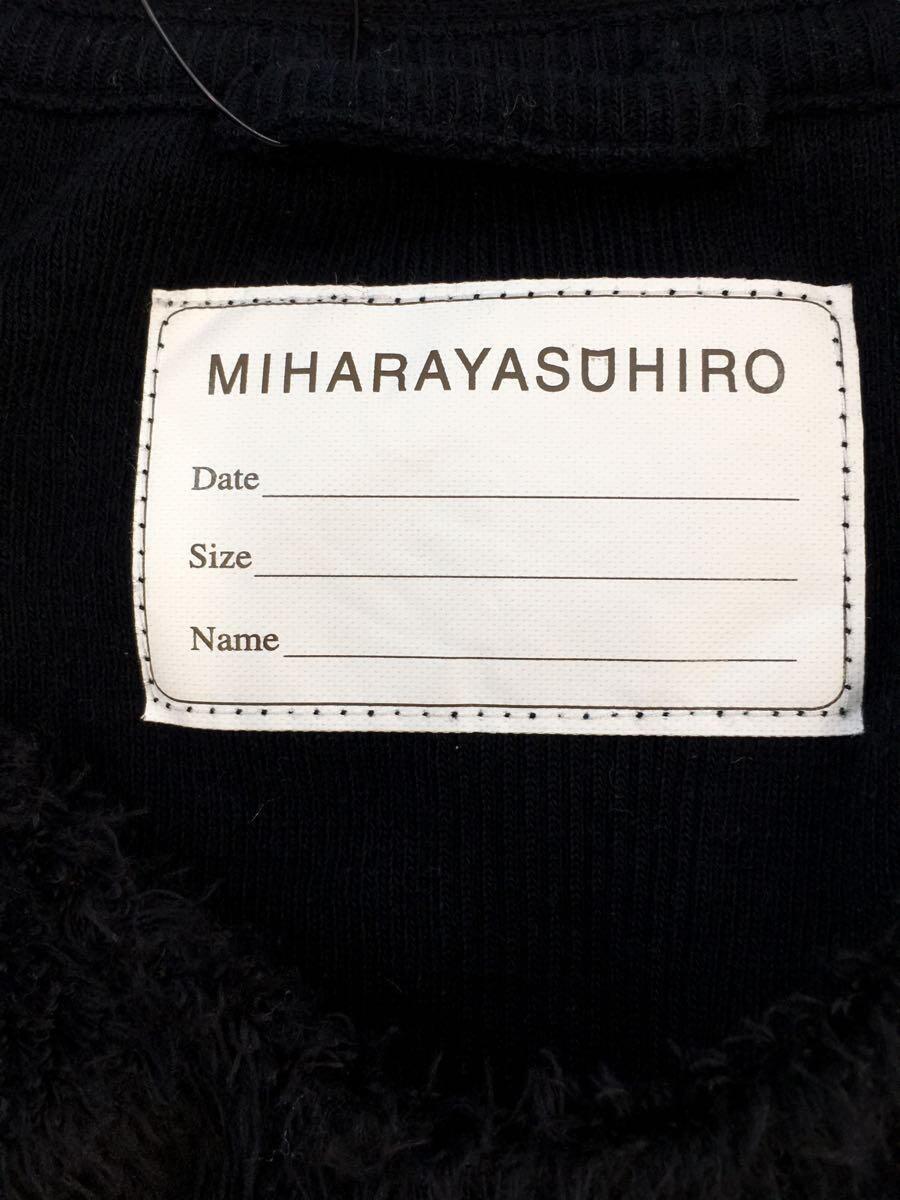 MIHARA YASUHIRO◆Tシャツ/M/コットン/ブラック/無地/51253864_画像3