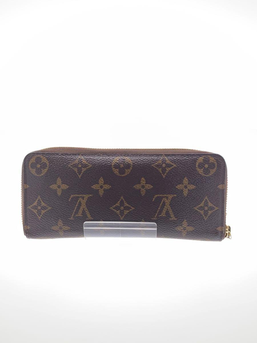 LOUIS VUITTON◆ポルト・フォイユ・クレマンス_モノグラム・キャンバス_BRW_フューシャ/PVC/BRW/レディース_画像2