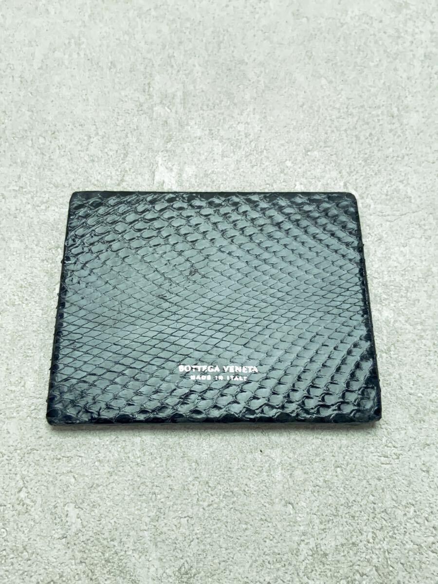 BOTTEGA VENETA* clutch bag / leather /BLK/280056/ python 