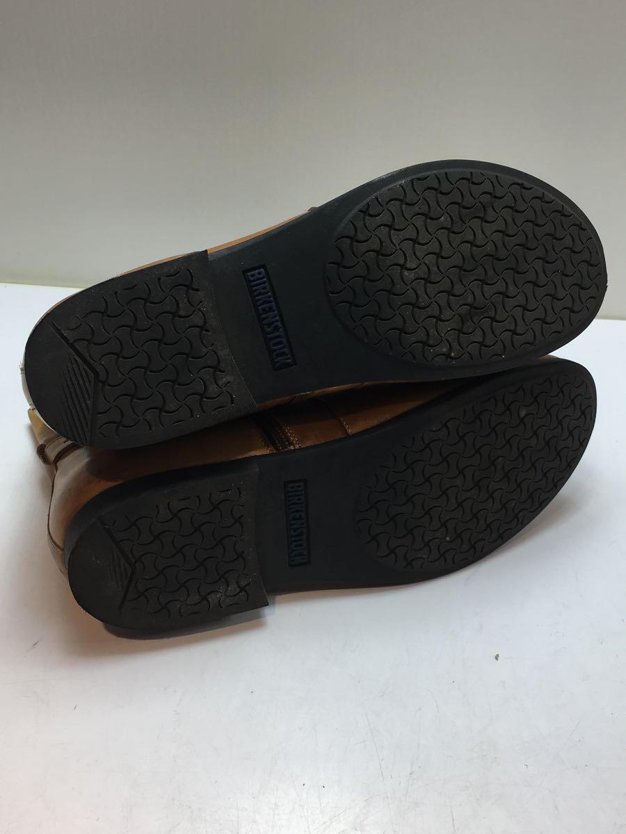 BIRKENSTOCK◆ブーツ/40/BRW/レザー_画像4