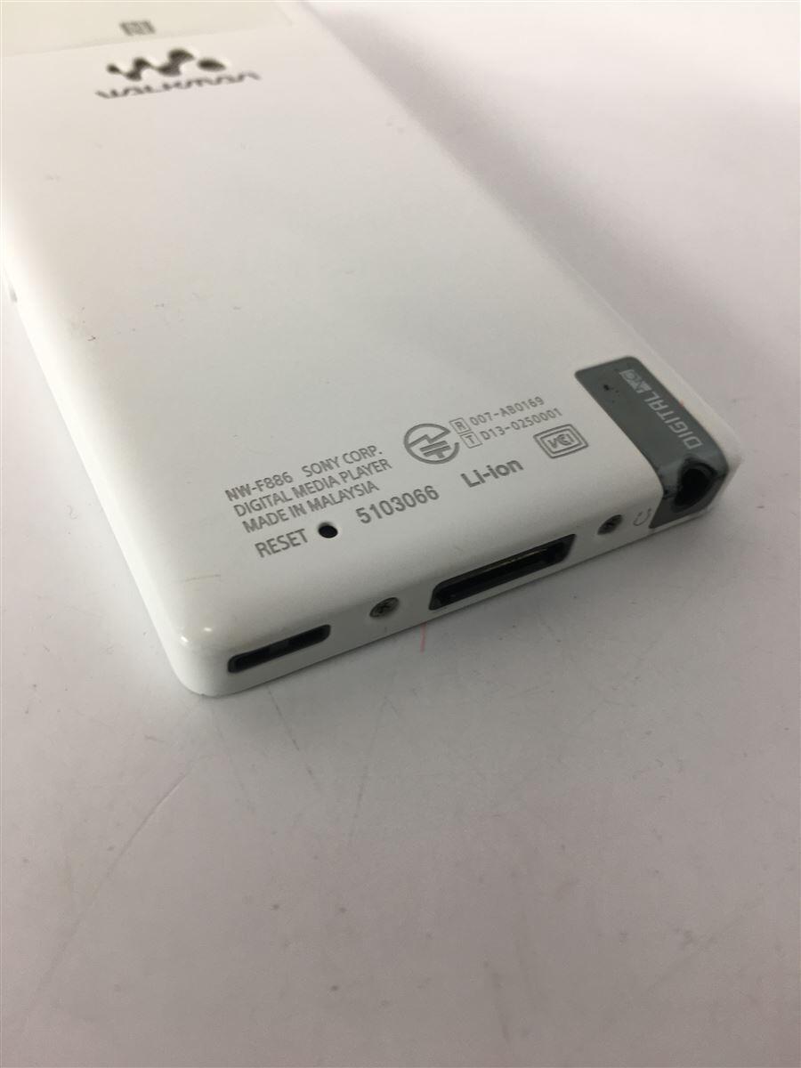 SONY◆ポータブルメモリープレーヤー NW-F886(W) [32GB ホワイト]/USBケーブル欠品_画像7
